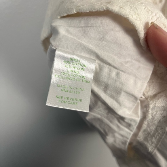 Lilly Pulitzer size 7 resort white mini Nicci dress - Picture 5 of 6